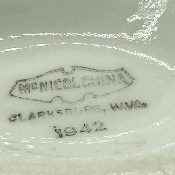 Vintage US Army Medical Department McNicol 1942‎ Gravy Boat - Picture 8 of 8